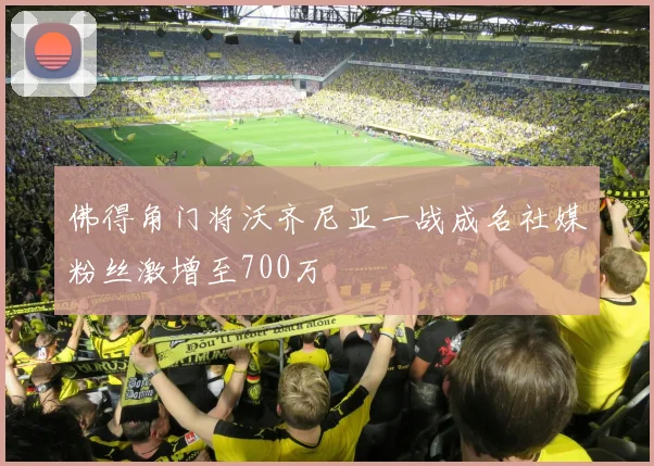 佛得角门将沃齐尼亚一战成名社媒粉丝激增至700万